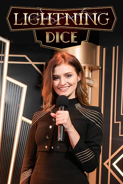 Lightning Dice — live game show game by Evolution — play at Kiki